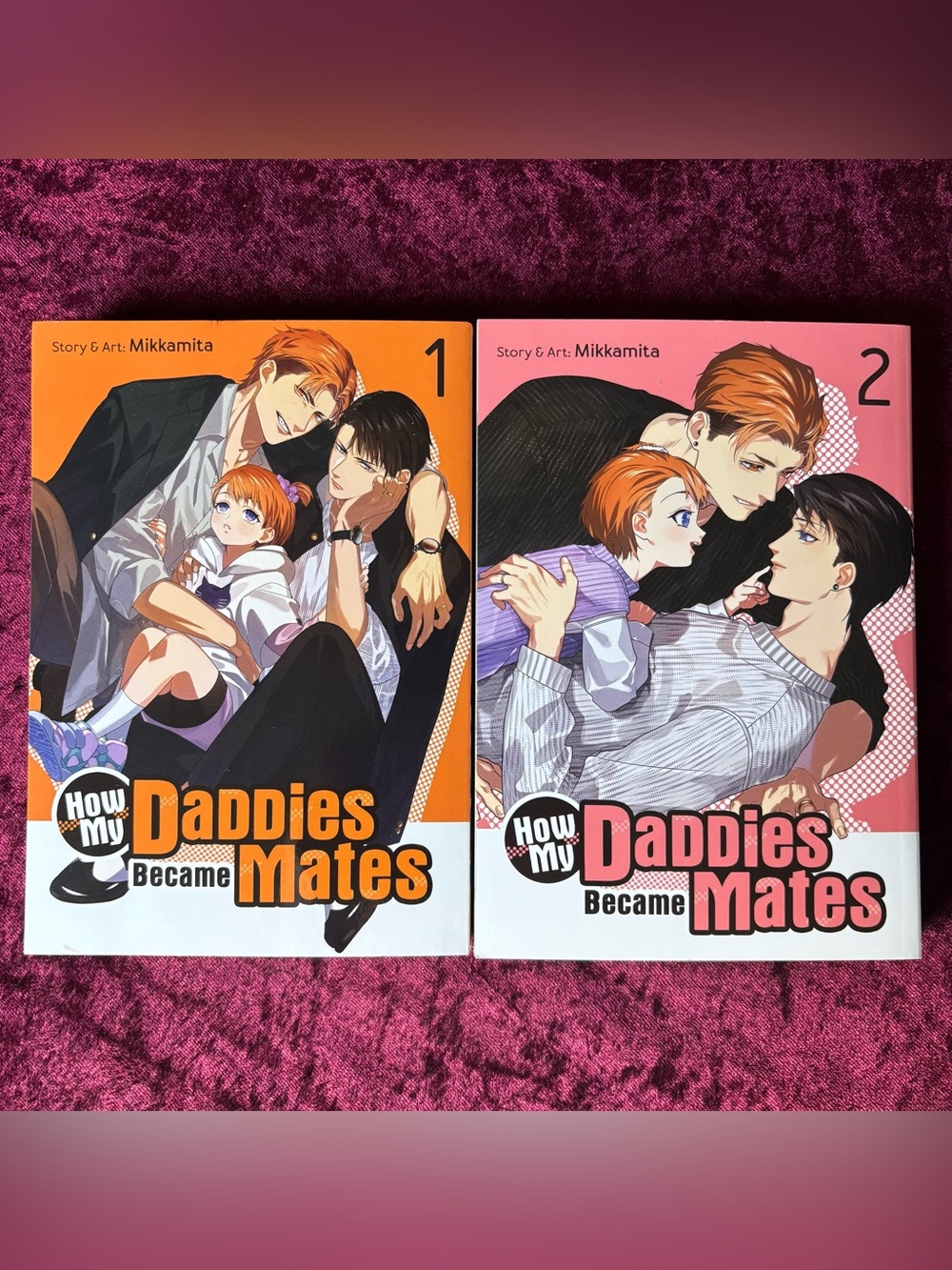 How My Daddies Became Mates BL manga set
